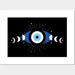 Evil Eye is Watching You Posters and Art